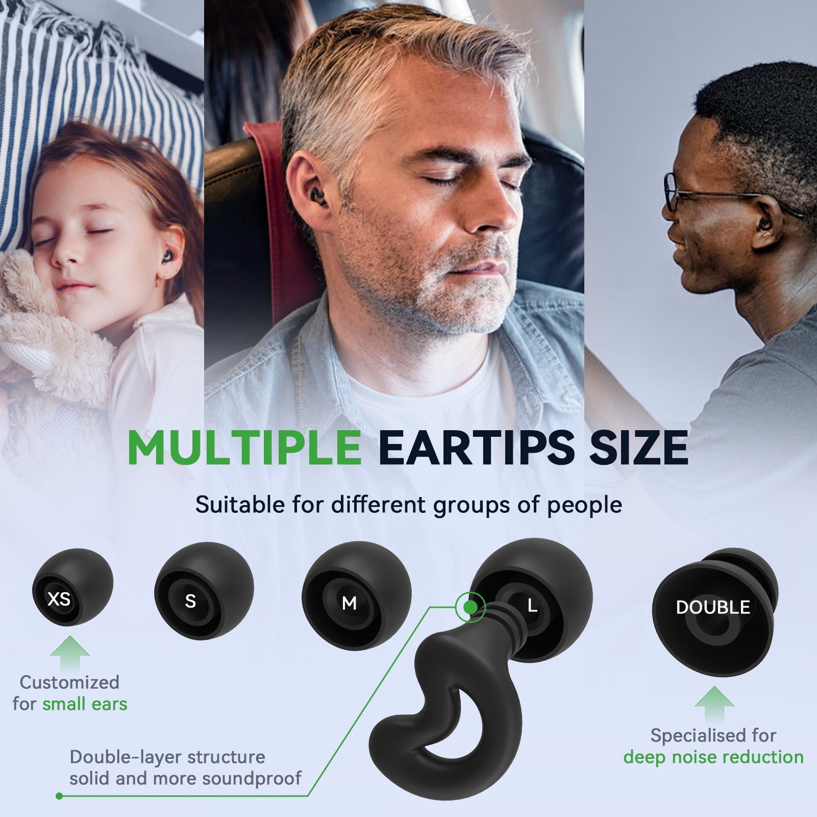 RelaxCharm Ear Plugs - up to -49dB Noise Cancelling Earplugs for Sleep, Snoring Blocking, Travel, 6 Pairs earplugs earplugs for sleep earplugs noise cancelling earplugs for sleeping noise cancelling earplugs for noise