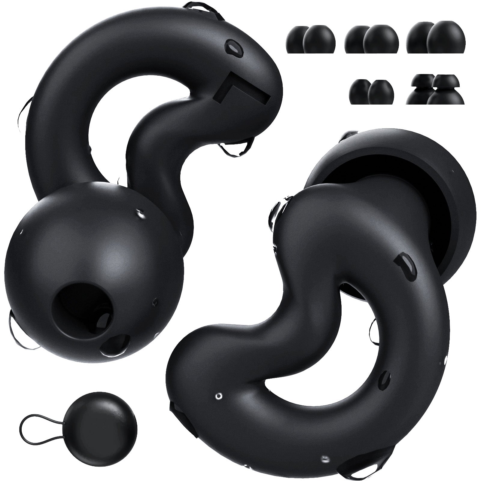 RelaxCharm Ear Plugs - up to -49dB Noise Cancelling Earplugs for Sleep, Snoring Blocking, Travel, 6 Pairs earplugs earplugs for sleep earplugs noise cancelling earplugs for sleeping noise cancelling earplugs for noise