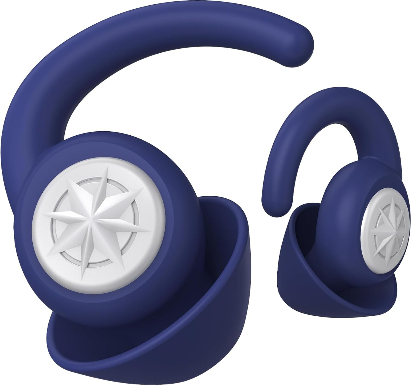 Silicon Ear Plugs for Sleeping，Noise-cancelling,2 Pairs