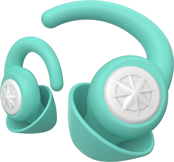 Silicon Ear Plugs for Sleeping，Noise-cancelling,2 Pairs