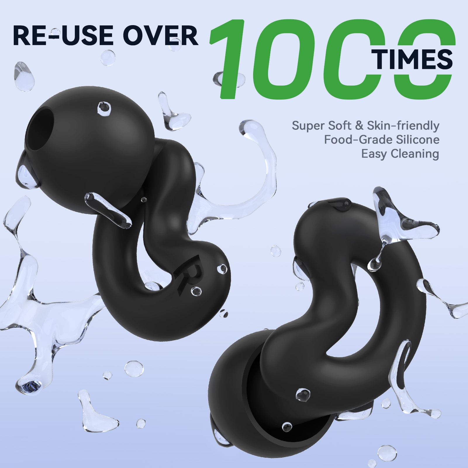 RelaxCharm Ear Plugs - up to -49dB Noise Cancelling Earplugs for Sleep, Snoring Blocking, Travel, 6 Pairs earplugs earplugs for sleep earplugs noise cancelling earplugs for sleeping noise cancelling earplugs for noise